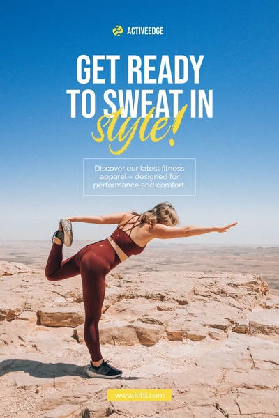 activewear, workout clothes, fitness apparel, athletic wear, gym clothes, sportswear, exercise clothing, new arrival, product launch, outdoor, lifestyle, energetic, bold, blue, yellow